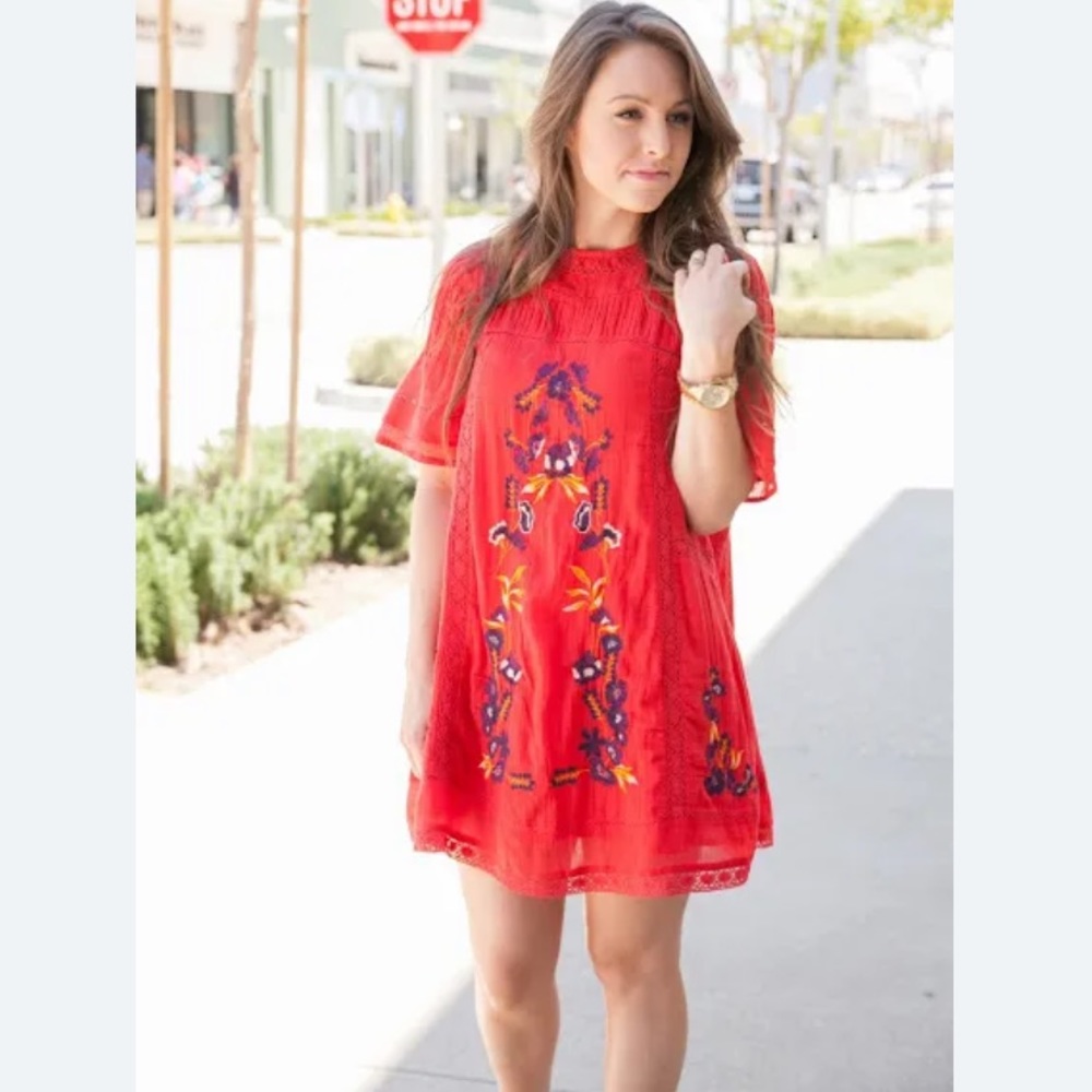 Free People Perfectly Victorian Mini Dress